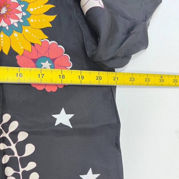 NWT Johnny Was Rosalynda Silk blend Floral Button-Up Blouse Shirt Multicolor XS - Picture 11 of 13